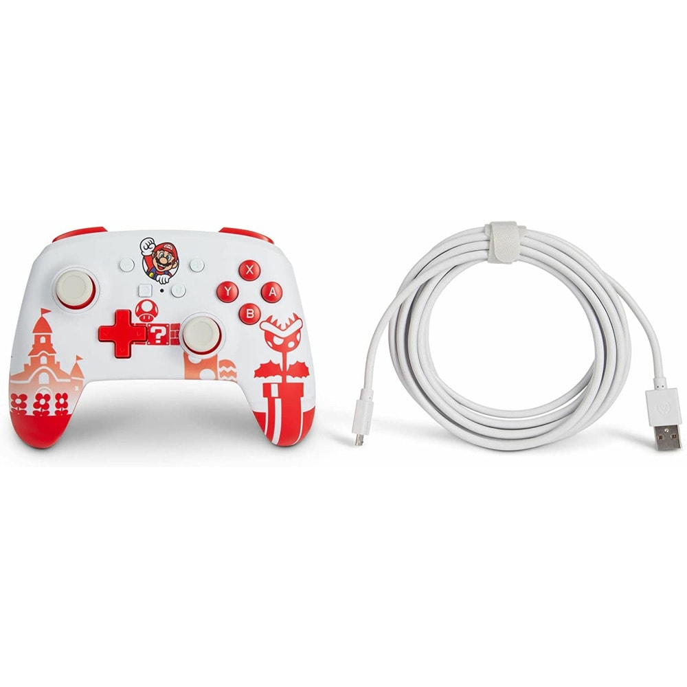 PowerA Enhanced Mario Red/White