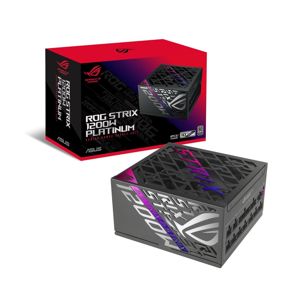 Asus ROG Strix 1200W Platinum 90YE00W0-B0NA00 | JAR Computers Asus ROG Strix 1200W Platinum 90YE00W0-B0NA00