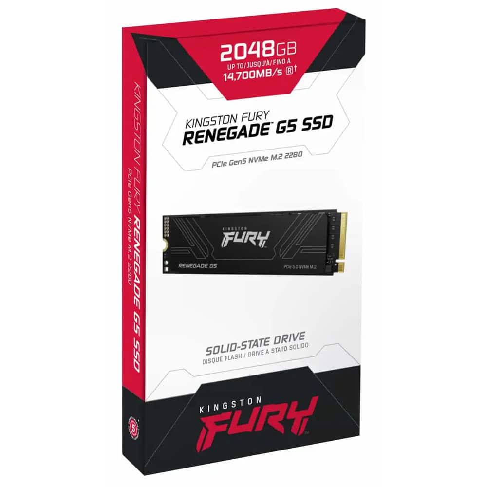 Kingston Renegade G5 PCIe 5.0 NVMe 2TB SFYR2S/2T0