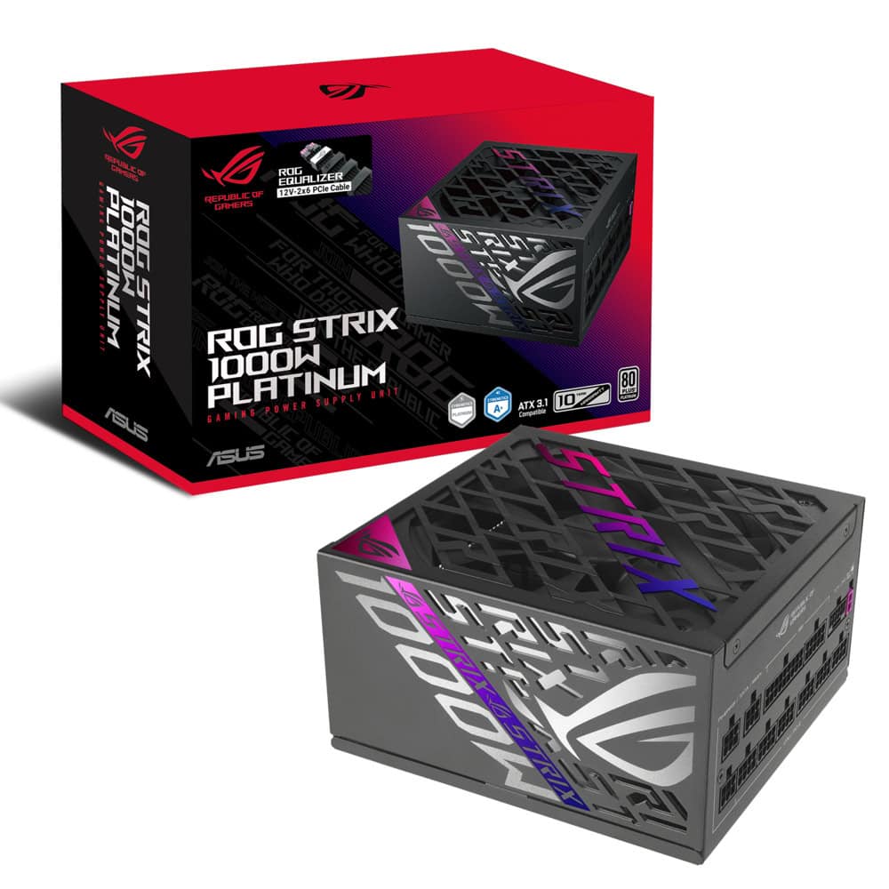 Asus ROG Strix 1000W Platinum (ROG Equalizer) | JAR Computers Asus ROG Strix 1000W Platinum (ROG Equalizer)