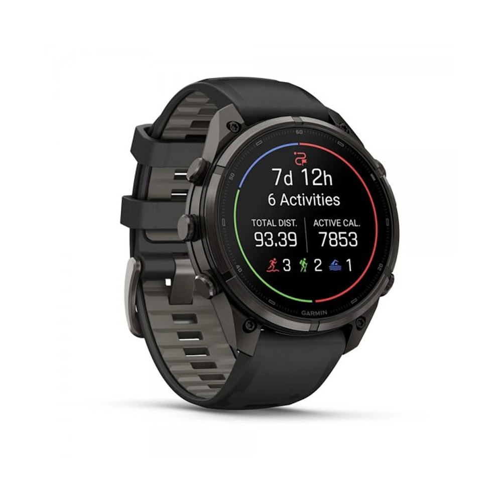 Garmin Fenix 9 Pro 47 mm Carbon Gray с Black/Pebbl
