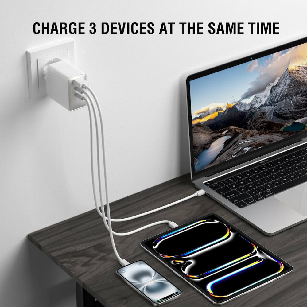 4smarts gan 100w бял