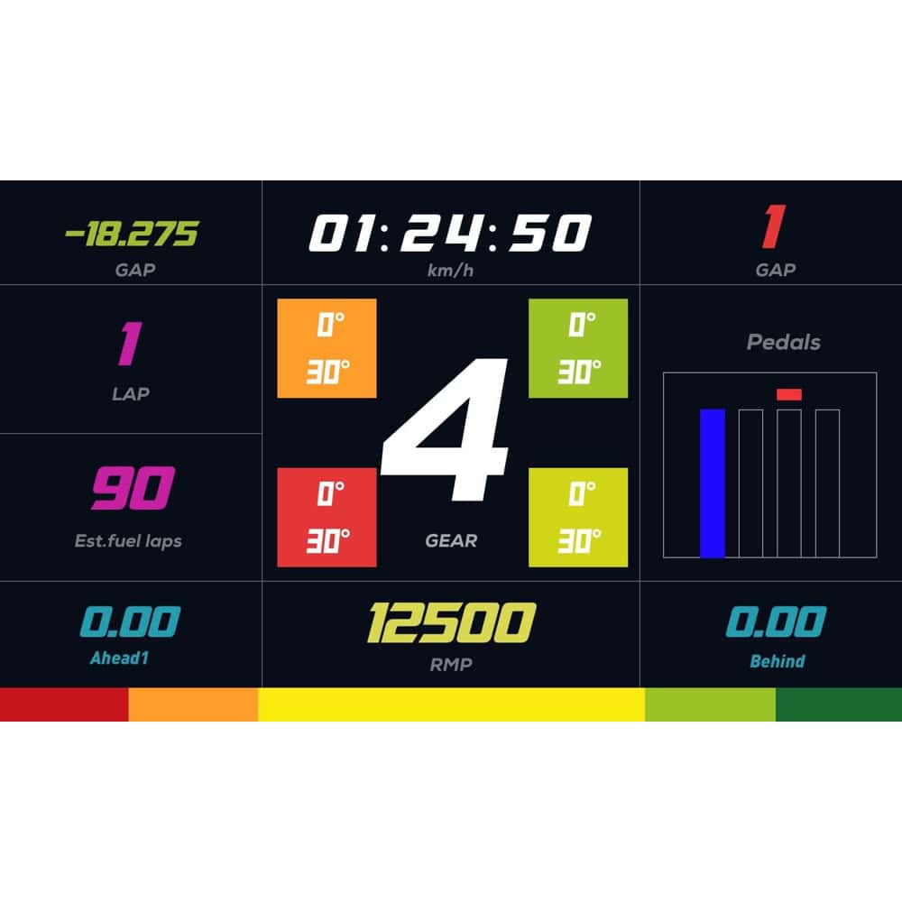 MOZA RM Digital Dashboard RS05