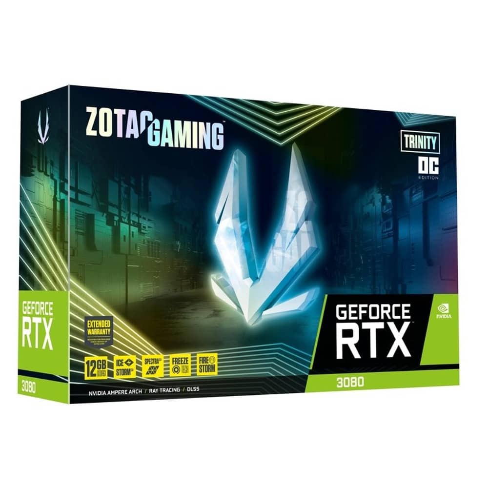 ZOTAC GAMING GeForce RTX 3080 TRINITY OC 12GB LHR