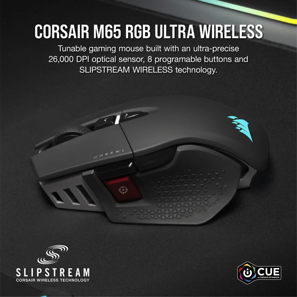 Corsair M65 RGB ULTRA WIRELESS