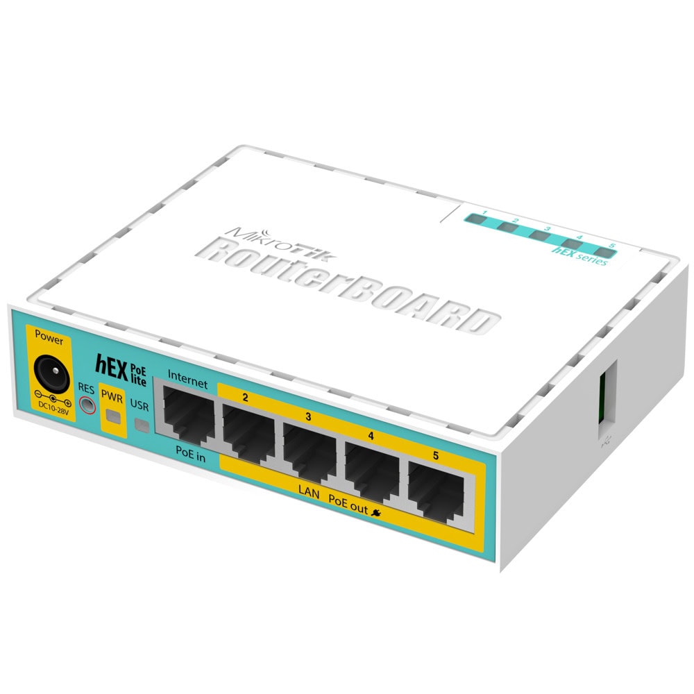 MikroTik hEX PoE lite