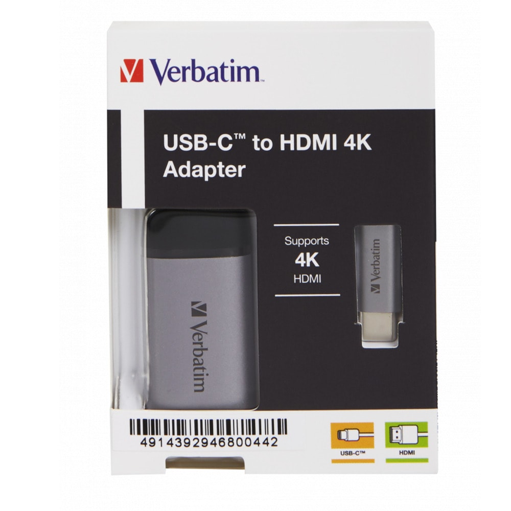 Verbatim USB-C to HDMI 4K Adapter USB C