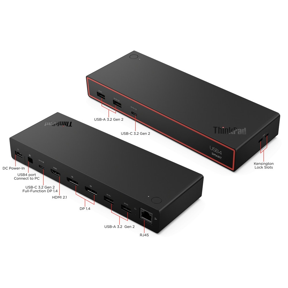 lenovo thinkpad usb4 smart dock 5500 40bc0100eu