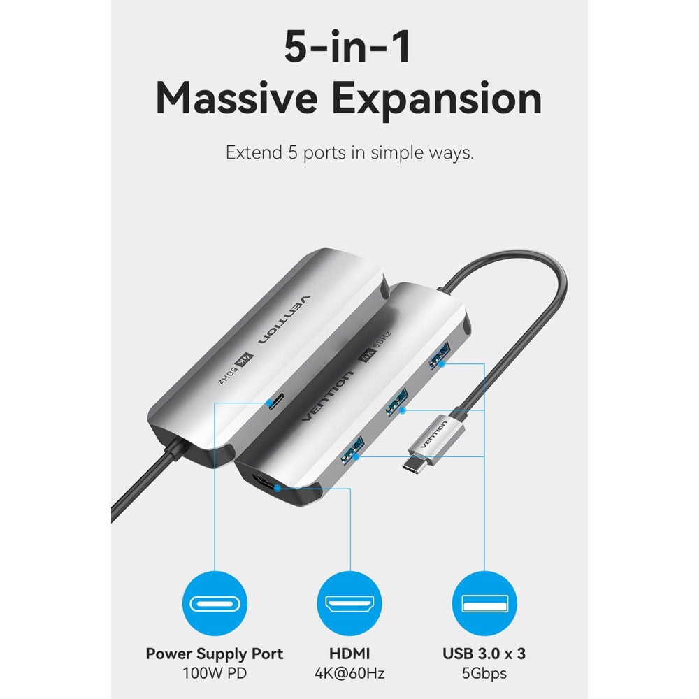 Докинг станция Vention TQDHB