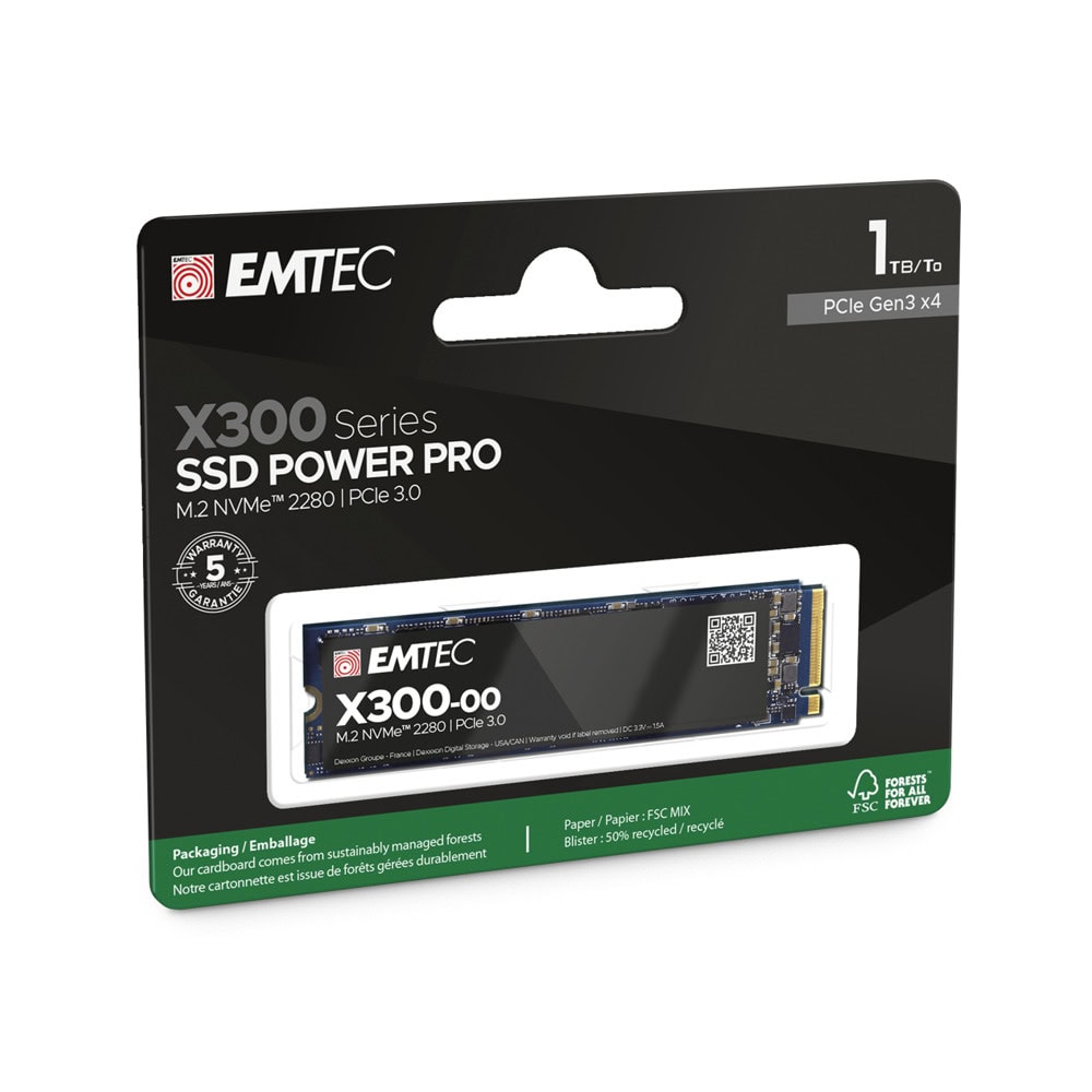 Памет SSD 1TB EMTEC X300