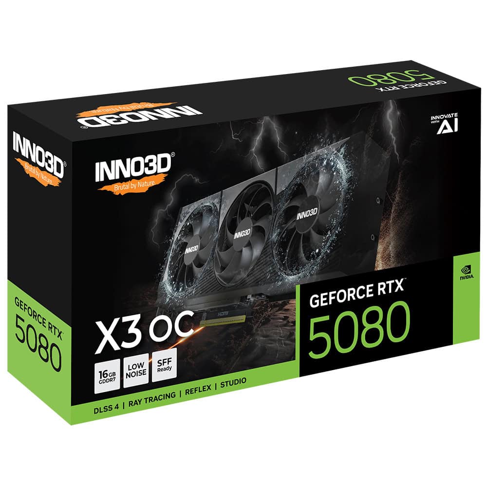 Inno3D GeForce RTX 5080 X3 OC N50803-16D7X-1760393