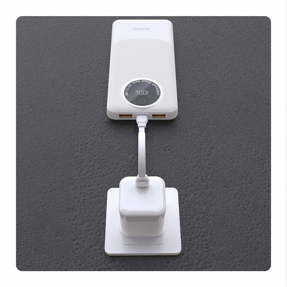 dudao k12pro 20000mah 22.5w pd бял