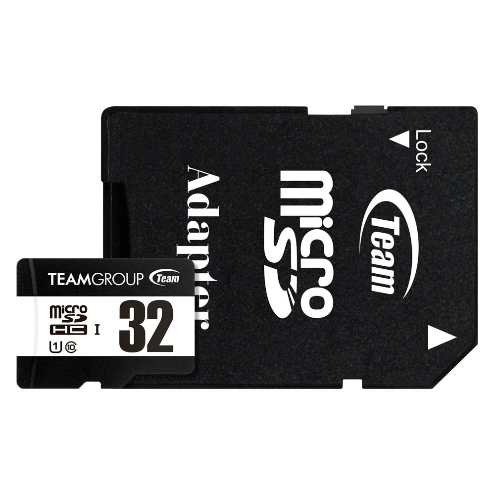 TeamGroup 32GB Micro SDHC + Adapter | JAR Computers TeamGroup 32GB Micro SDHC + Adapter