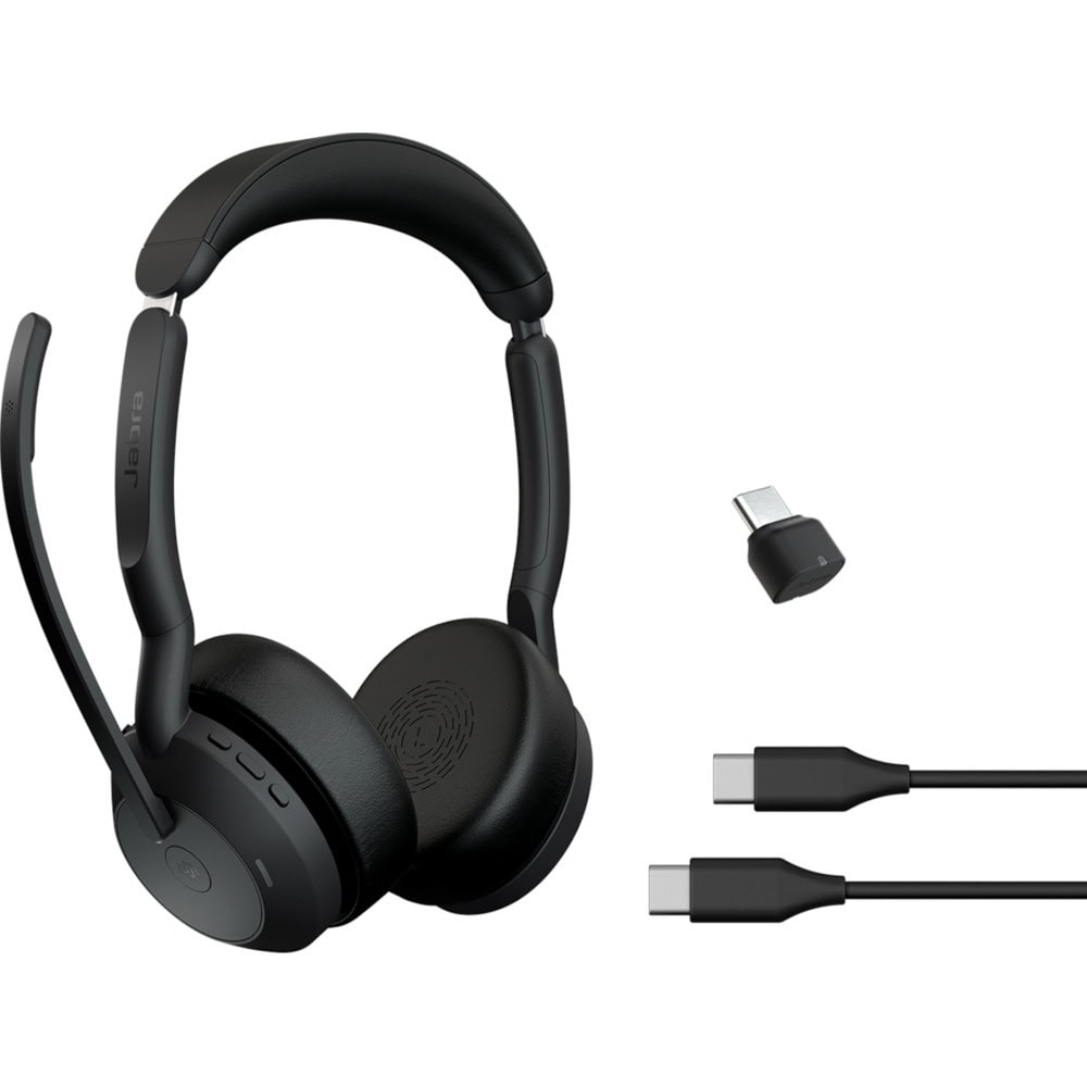 Jabra Evolve2 55 Link380c MS Нарушена опаковка | JAR Computers Jabra Evolve2 55 Link380c MS Нарушена опаковка