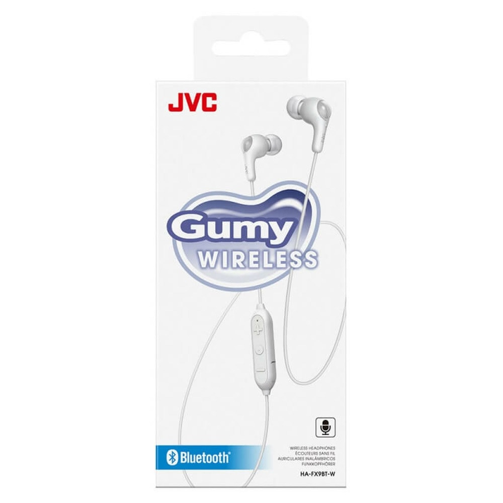 JVC Gumy In-Ear White HAFX9BTWEF