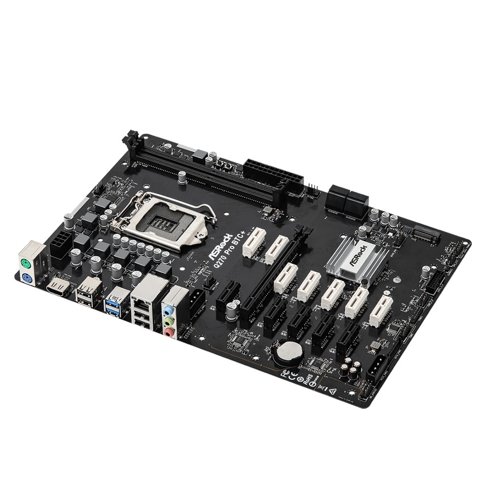ASRock Q270 Pro BTC+ 90-MXBHM0-A0UAYZ
