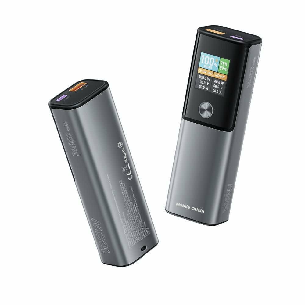 Mobile Origin PB12 Display Power Bank 100W PD