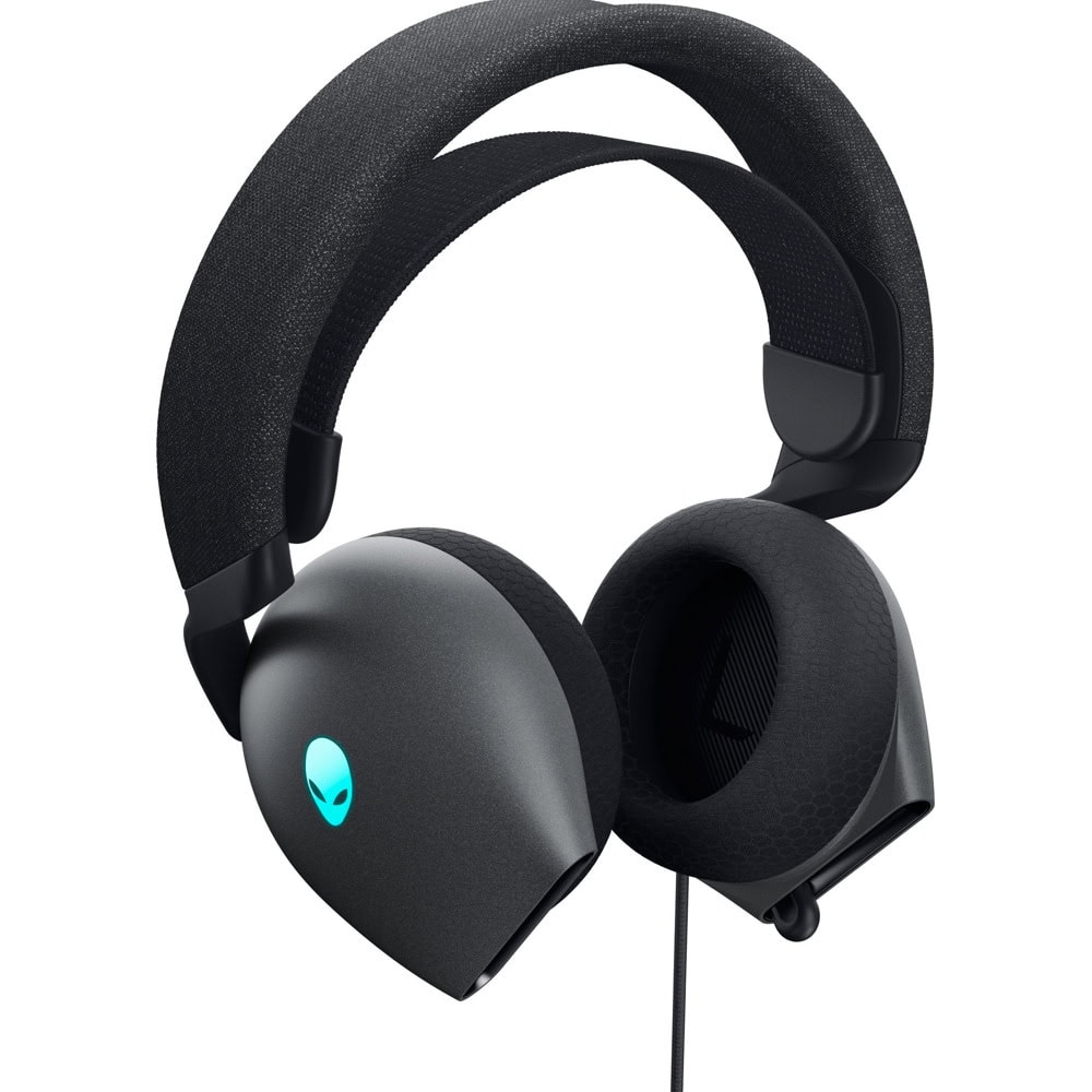 слушалки alienware aw520h dark черни