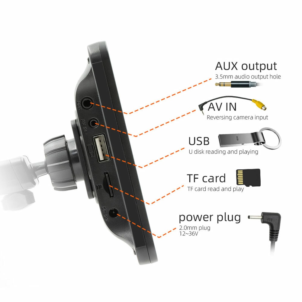 Преносим дисплей за автомобил X5306L 13312 | JAR Computers Преносим дисплей за автомобил X5306L 13312