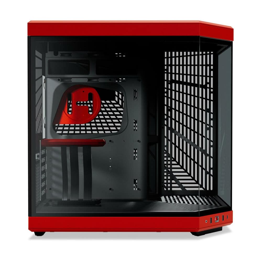 HYTE Y70 Tempered Glass Black/Red CS-HYTE-Y70-BR