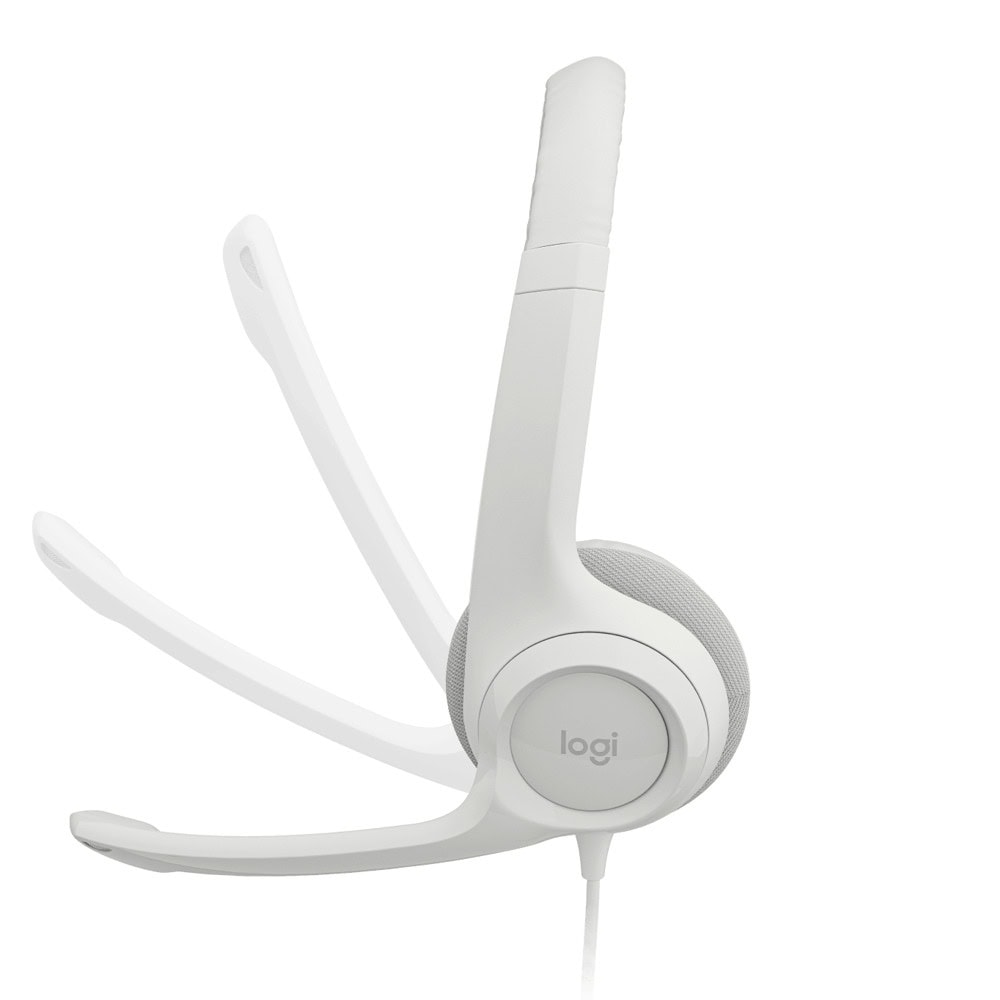 Logitech H390 USB Computer Headset -OFF-WHITE USB