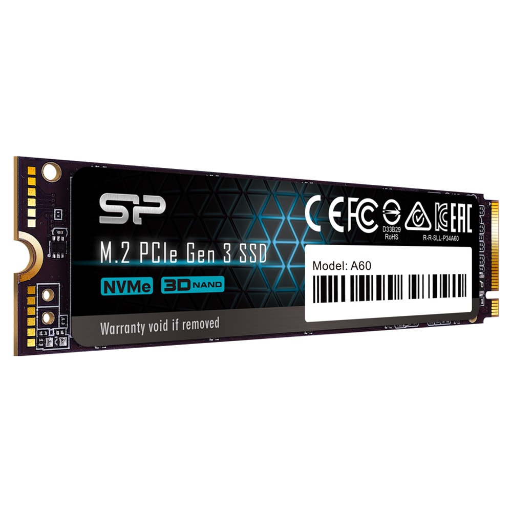 Silicon Power PCIe Gen 3x4 P34A60 SP002TBP34A60M28