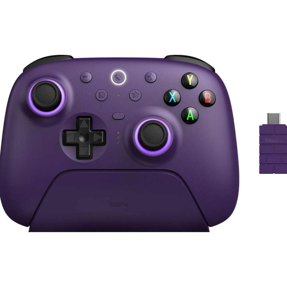 8bitdo ultimate 2 wireless 2.4g лилав | JAR Computers 8bitdo ultimate 2 wireless 2.4g лилав