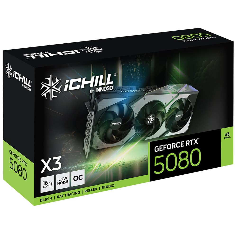 Inno3D GeForce RTX 5080 iCHILL X3 C50803-16D7X-176