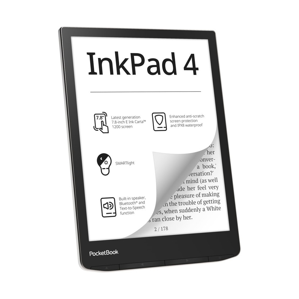 PocketBook InkPad 4 PB743G PB743G-U-WW | JAR Computers PocketBook InkPad 4 PB743G PB743G-U-WW