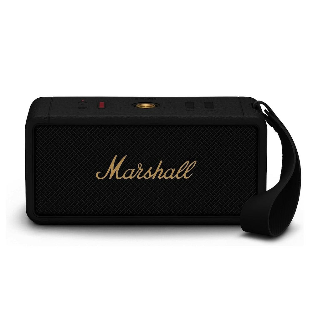 Marshall Middleton Black and Brass 1006034 | JAR Computers Marshall Middleton Black and Brass 1006034
