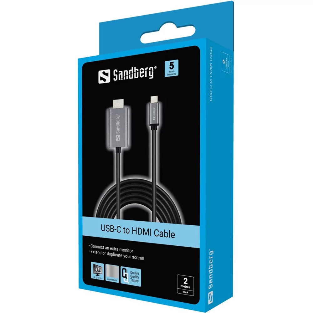 Sandberg USB-C to HDMI Cable 136-21
