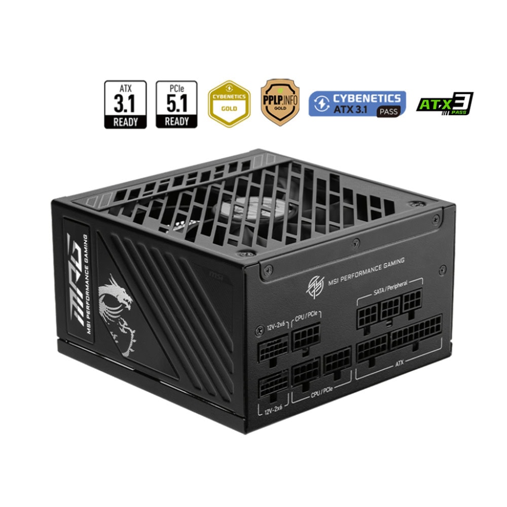 Захранване MSI MPG A1250GS PCIE5