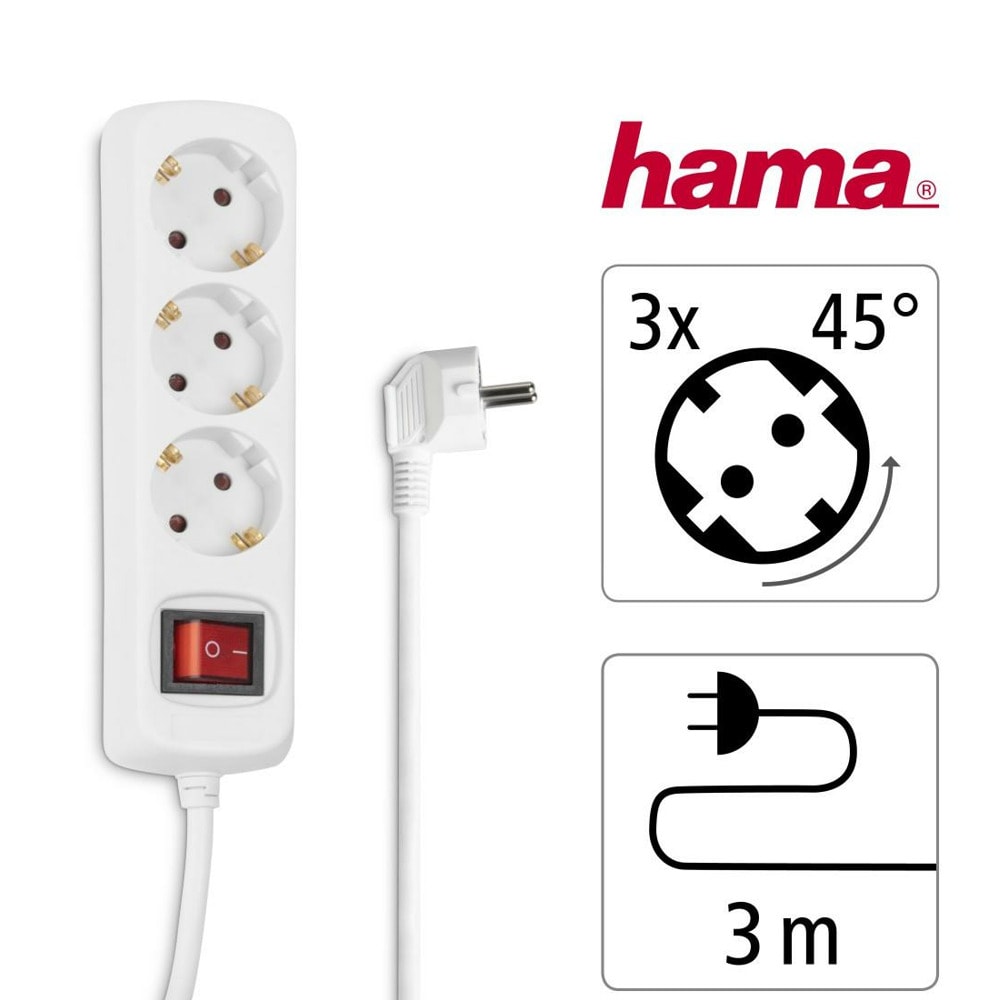 Hama 30535 3x outlets