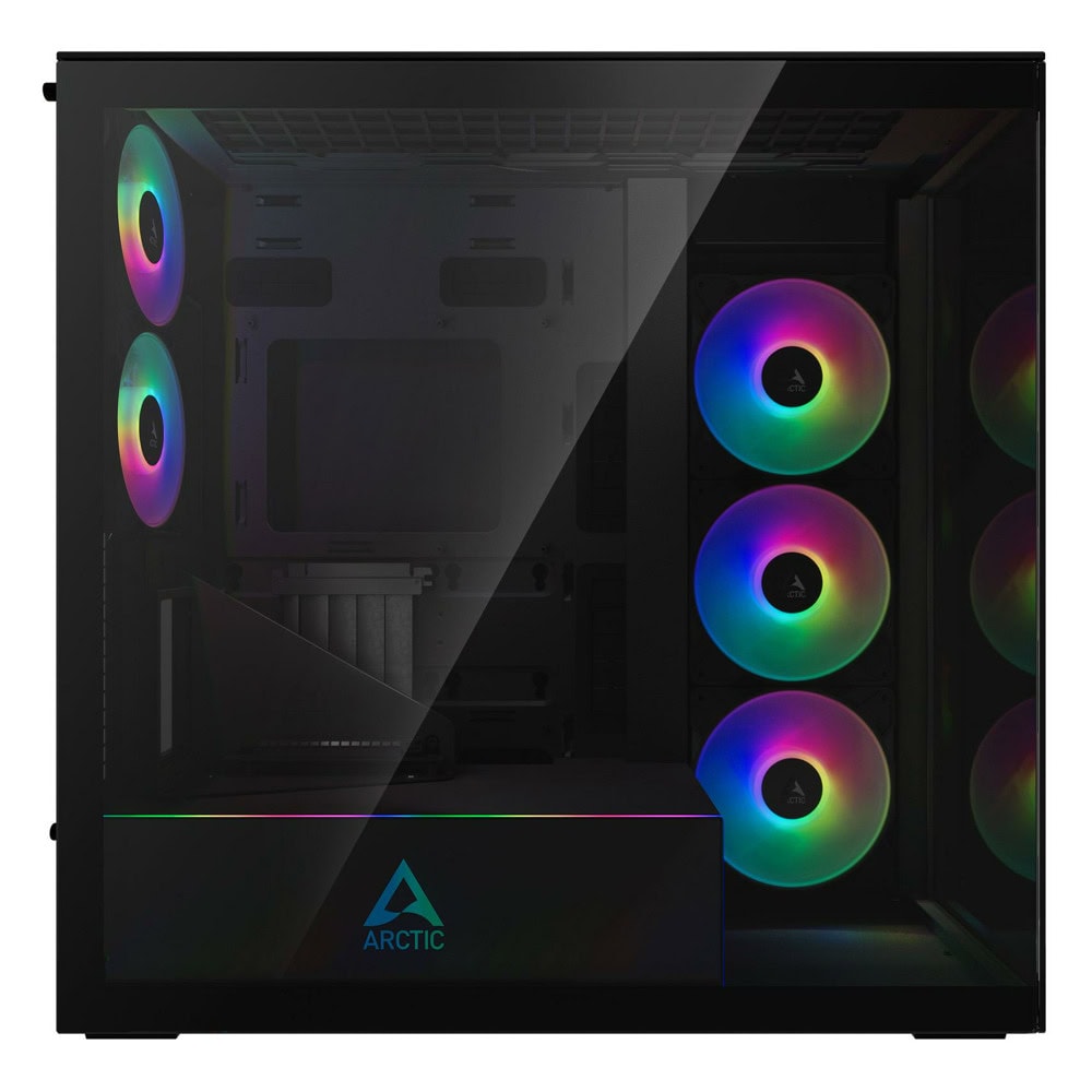 Arctic Xtender VG Mirror - Black Mid-Tower