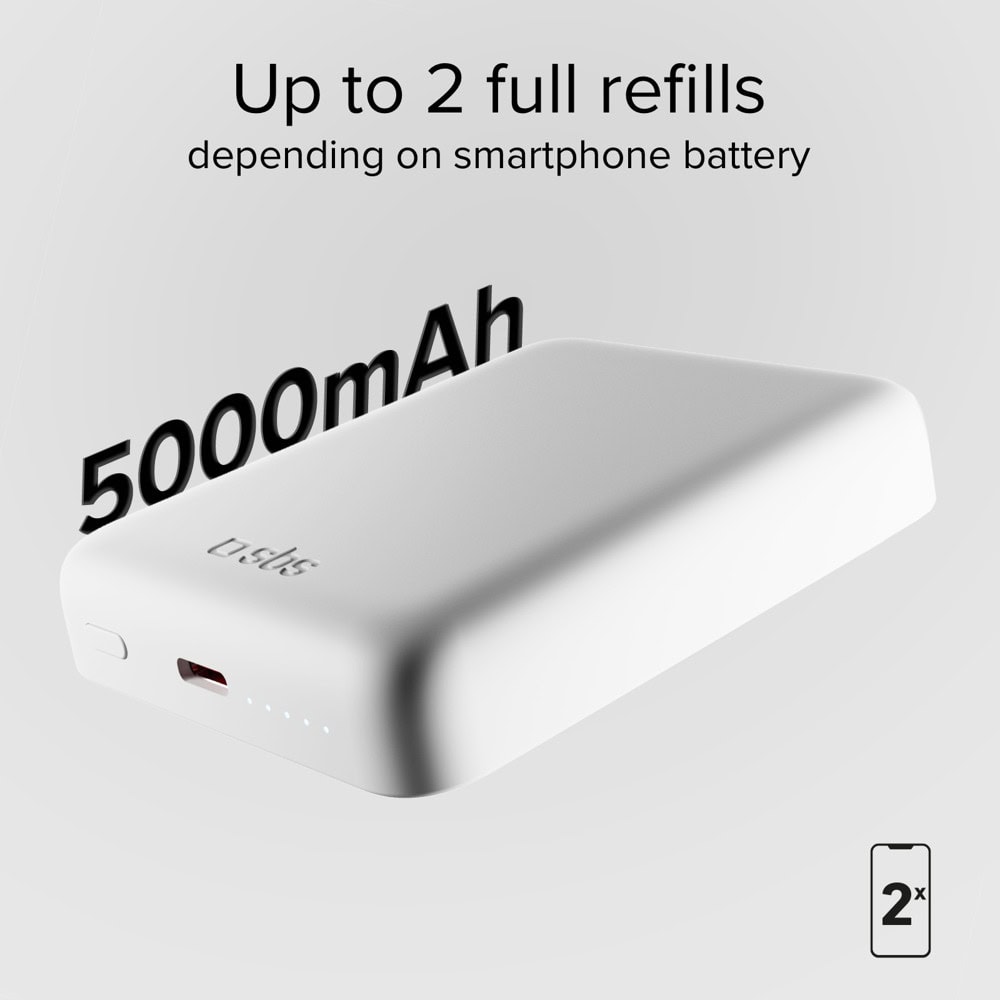 Външна батерия /power bank/ SBS 87484, 5000mAh