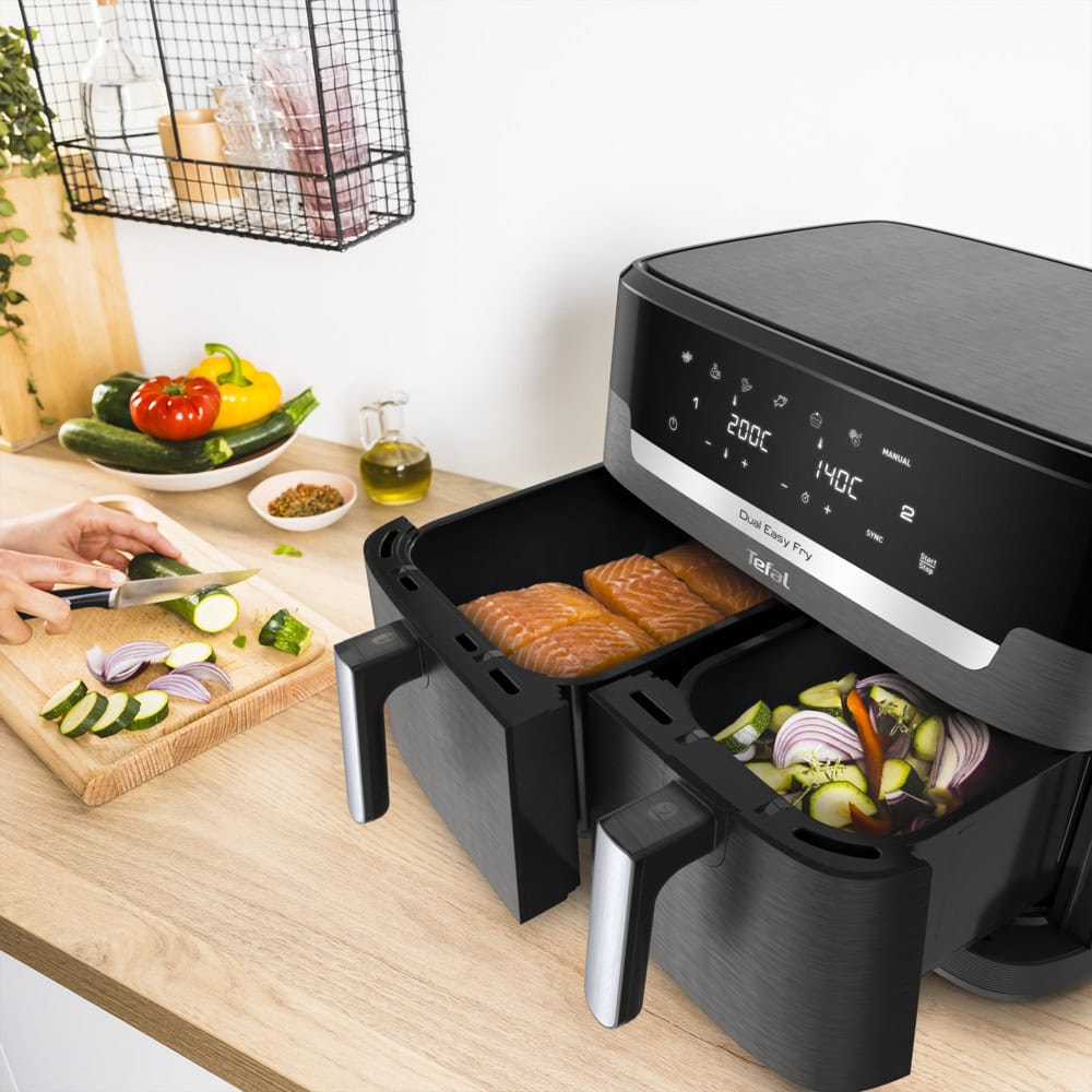 фритюрник с горещ въздух tefal ey942he0