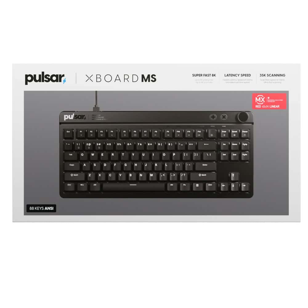 Клавиатура Pulsar Xboard MS TKL ANSI RGB