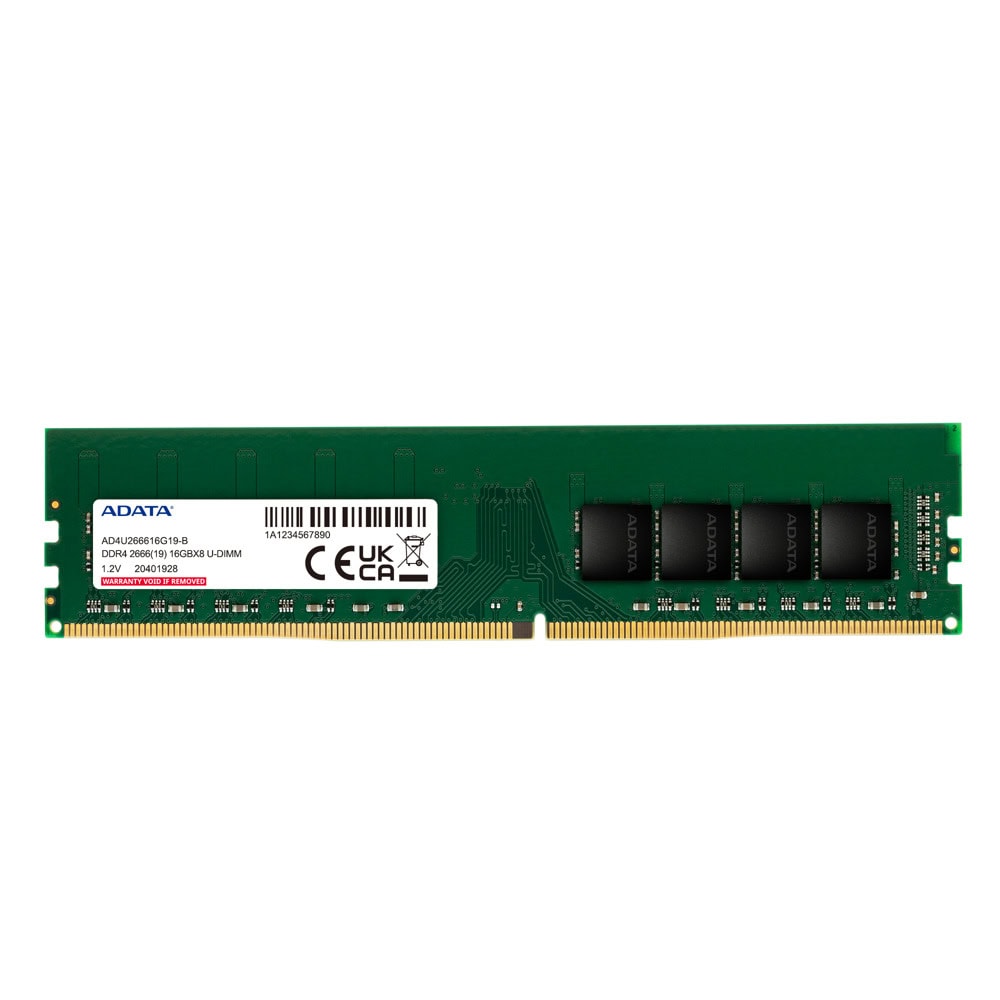 A-Data 8GB DDR4 2666MT/s Premier AD4U26668G19-SGN | JAR Computers A-Data 8GB DDR4 2666MT/s Premier AD4U26668G19-SGN