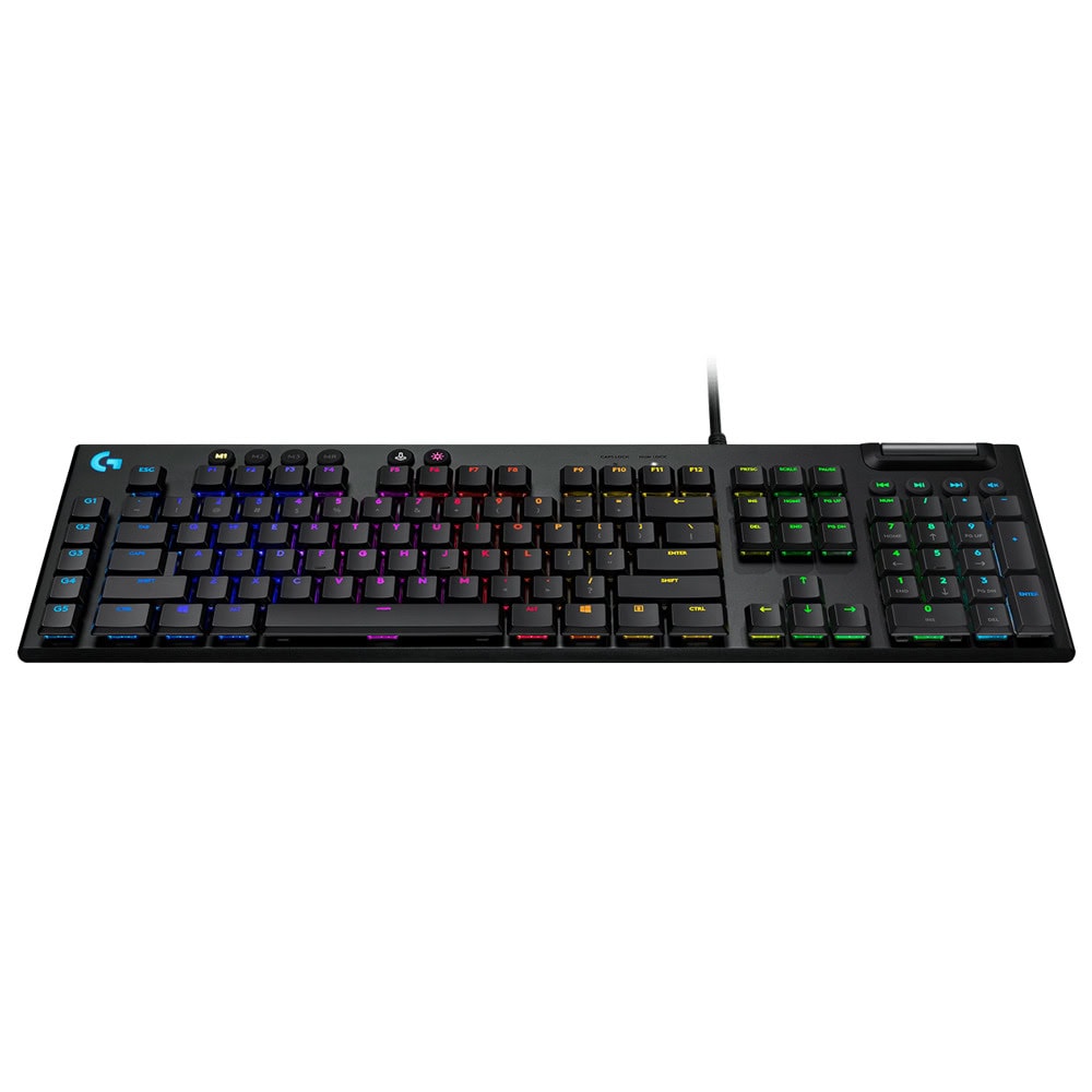 Logitech G815 UK clicky switches black