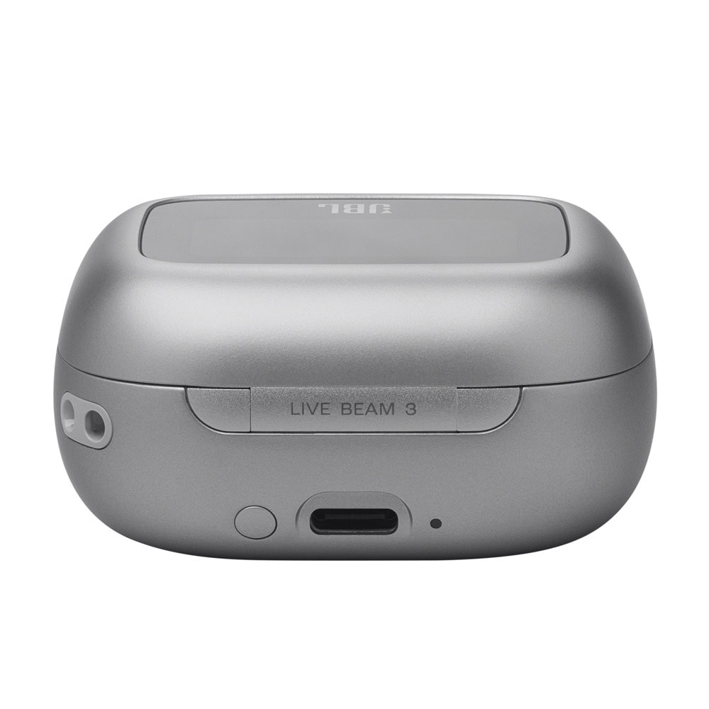 Блутут слушалки-тапи JBL Live Beam 3 - Сребрист