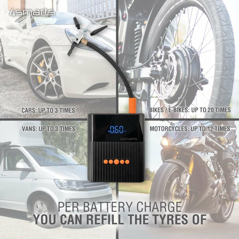 4smarts pitstop plus 3in1 8800mah черен