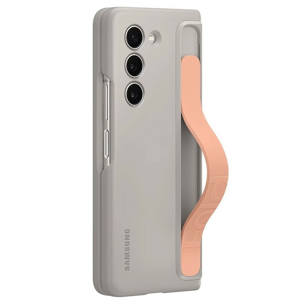 Samsung Fold5 Standing Case with Strap Sand