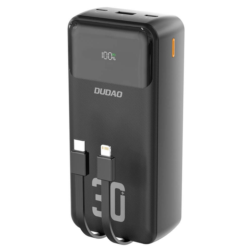 dudao k15max 22.5w 30000mah черен | JAR Computers dudao k15max 22.5w 30000mah черен