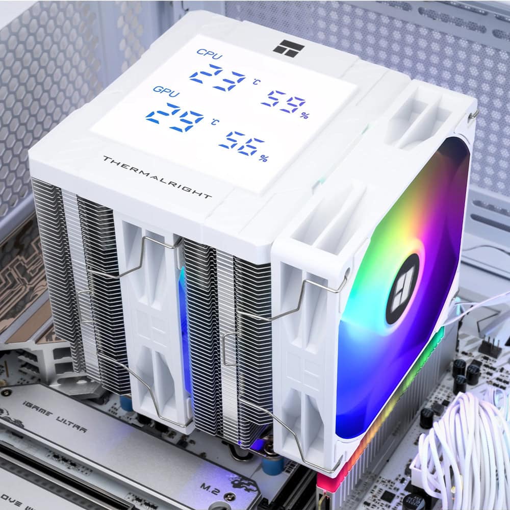 TR Peerless Assassin 120 Digital ARGB White