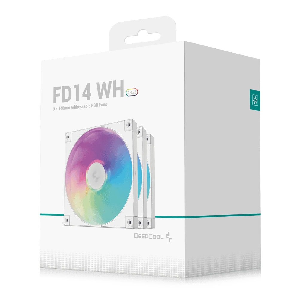 DeepCool FD14 White 3-pack R-FD14-WHAPN3-G