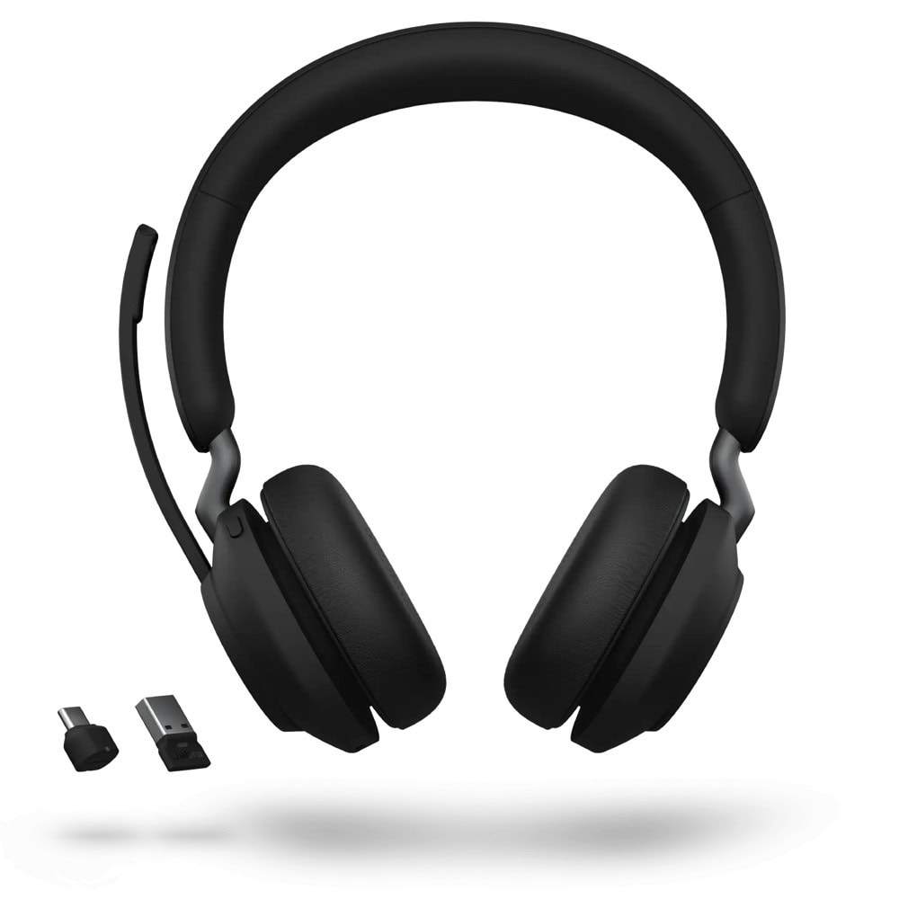 Jabra Evolve2 65 MS Stereo USBAStand 26599-999-989 | JAR Computers Jabra Evolve2 65 MS Stereo USBAStand 26599-999-989