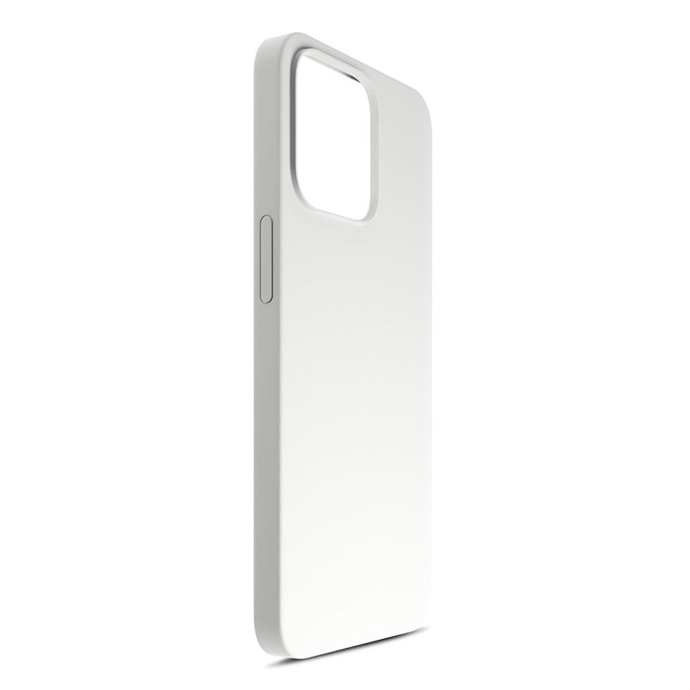 3MK Hardy Case for iPhone 15 Pro Silver-White