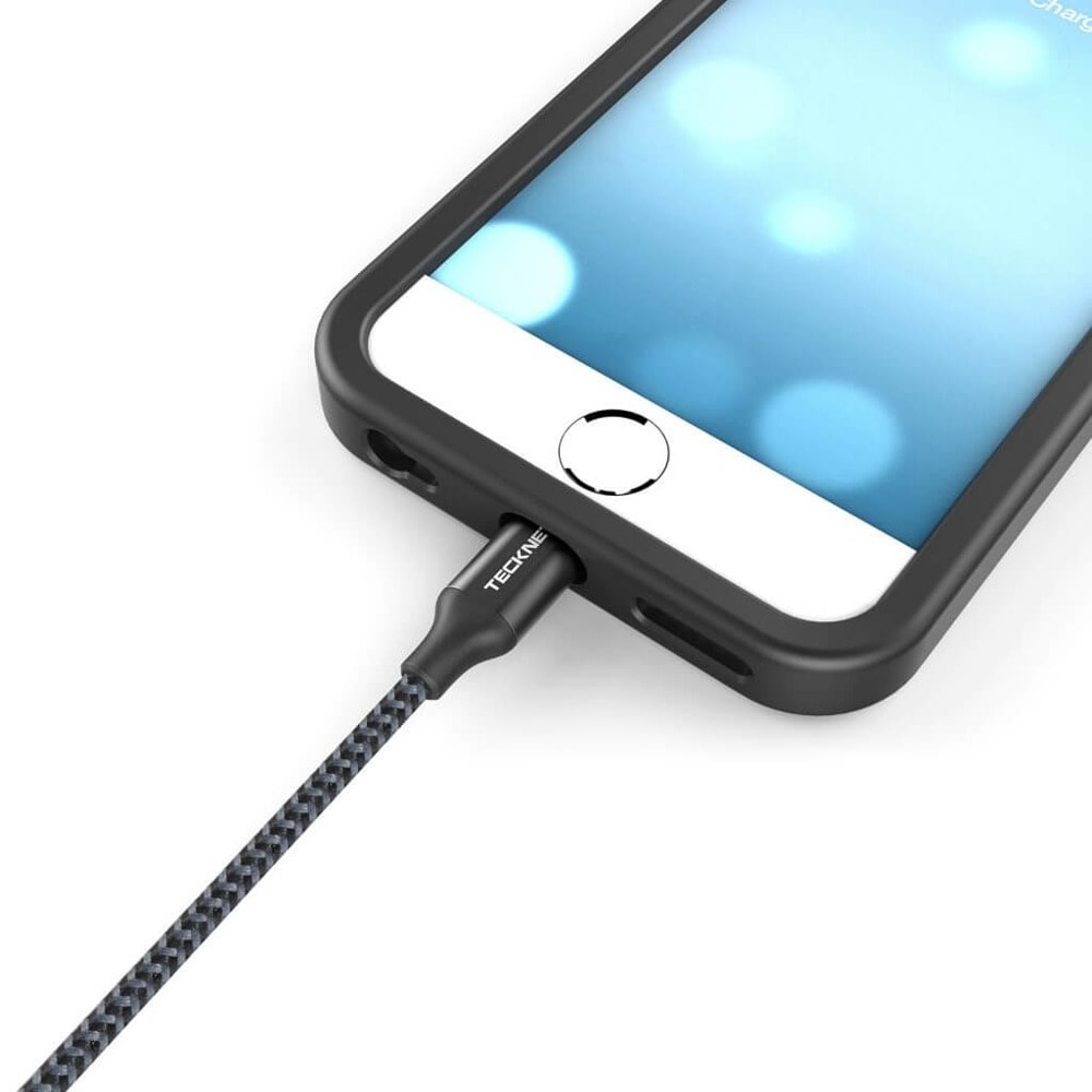 TeckNet P6100 Braided MFi Lightning to USB Cable