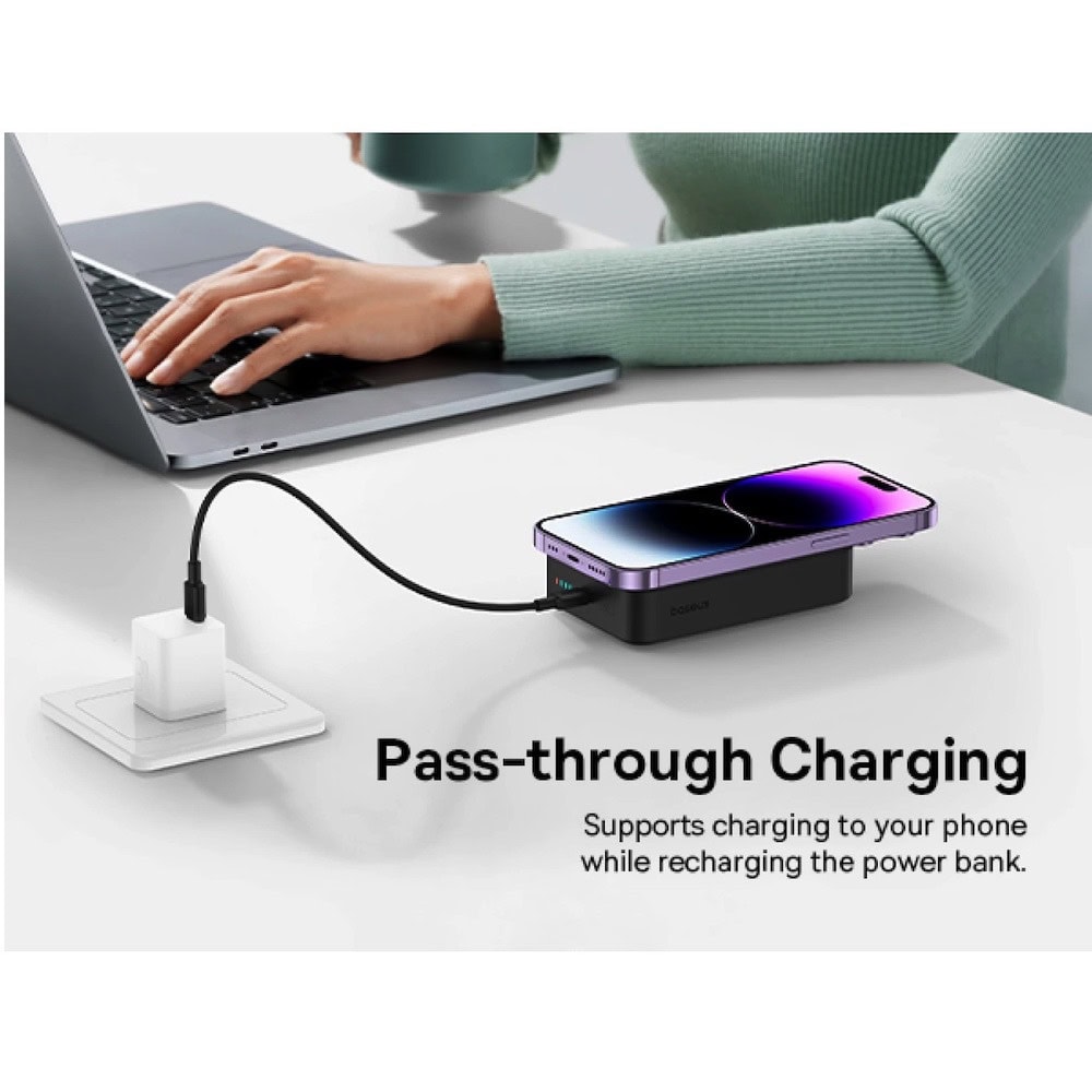 външна батерия baseus enerfill fm41 20000 mah | JAR Computers външна батерия baseus enerfill fm41 20000 mah