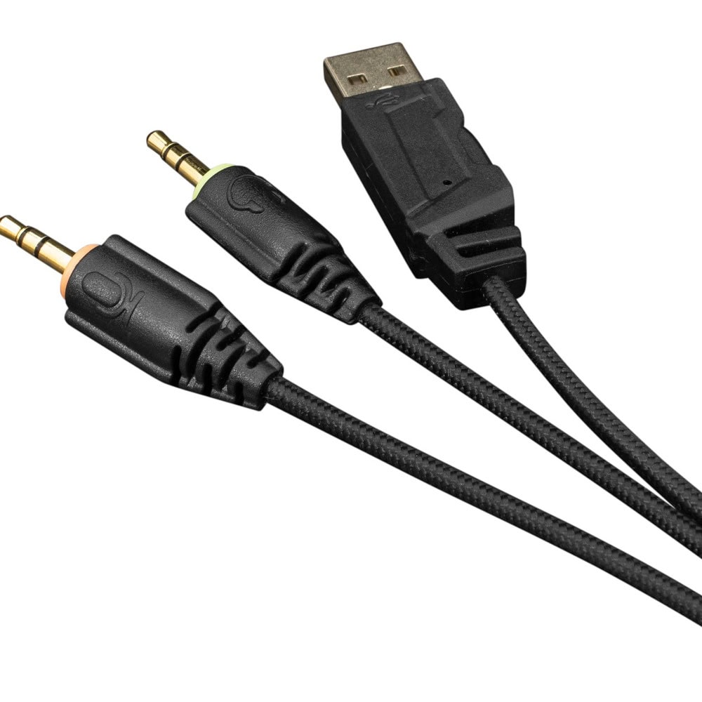 слушалки white shark caracal черни